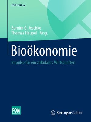 cover image of Bioökonomie